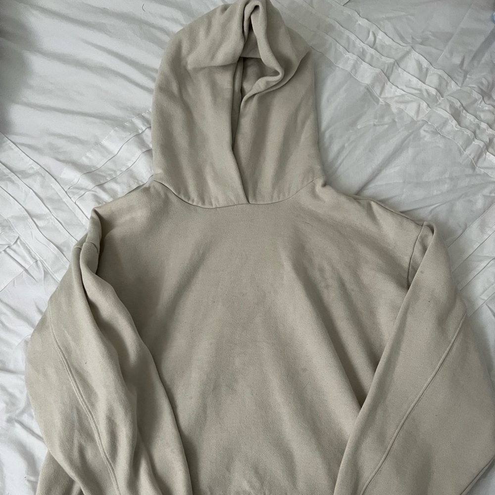 Beige hoodie